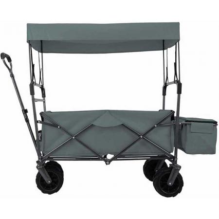 Utility Cart Convertible Stroller Wagon Outdoor Garden Cart for Kids & Cargo Red
