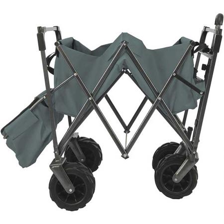 Utility Cart Convertible Stroller Wagon Outdoor Garden Cart for Kids & Cargo Red 