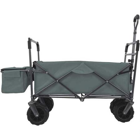 Utility Cart Convertible Stroller Wagon Outdoor Garden Cart for Kids & Cargo Red 