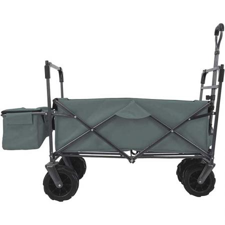 Utility Cart Convertible Stroller Wagon Outdoor Garden Cart for Kids & Cargo Red