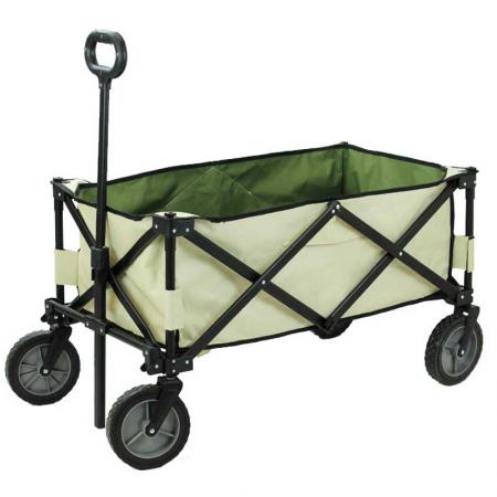 Garden Tool Collapsible Outdoor Garden Utility Wagon Cart 