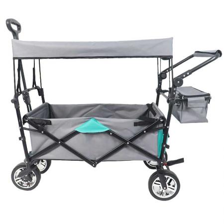 Heavy Duty Folding Outdoor Camping Garden Cart With Universal Wheels 