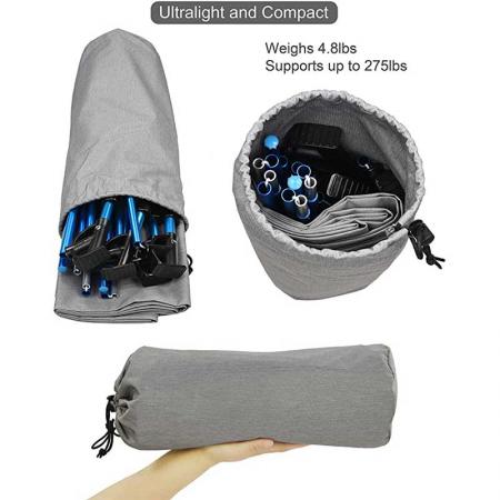 Folding Travel Bed Camp Cots Ultralight Sleeping Folding Camping Cots for Outdoors Travel Backpack Cot Foldable Camping Bed Cots 