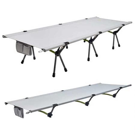 Folding Cot Portable Ultralight Camping Cot Comfortable Camping Bed with Carry Bag for Indoor Outdoor