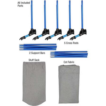 Folding Travel Bed Camp Cots Ultralight Sleeping Folding Camping Cots for Outdoors Travel Backpack Cot Foldable Camping Bed Cots 