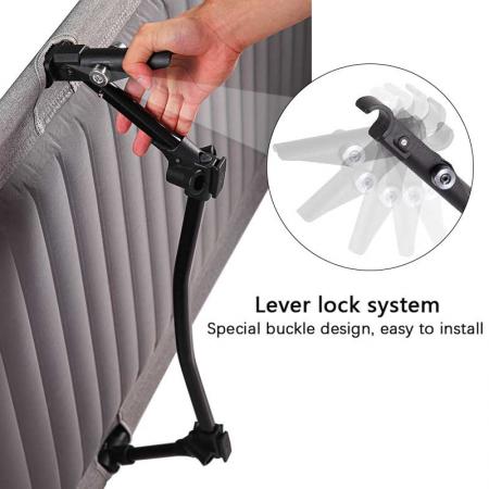 Outdoor Military Army camping equipment adjustable height Sleeping Cot folding camp bed 