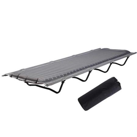 Outdoor Military Army camping equipment adjustable height Sleeping Cot folding camp bed 