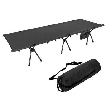 Folding Bed Camping Camping Cot for Adults Folding Sleeping Cots Backpacking & Hunting Fold-Up Camping Bed with Organizer and Storage Bag 