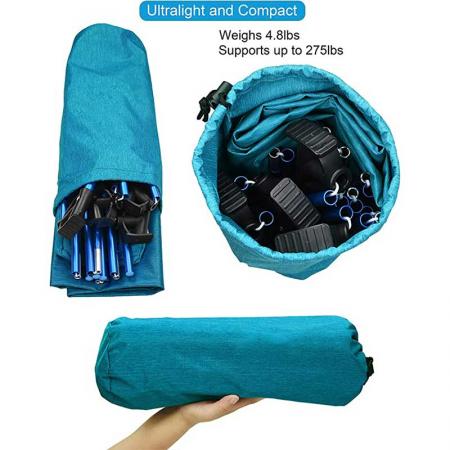 Army Folding Bed Camping Outdoor Folding Height Adjustable Bed Aluminum Compact Bed Lightweight Cot for Lawn Travel Hiking and Beach 