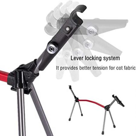 Amazon Hot Sales Folding Camping Cot Portable Ultralight Camping Bed Comfortable Camping Bed with Carry Bag for Outdoor 