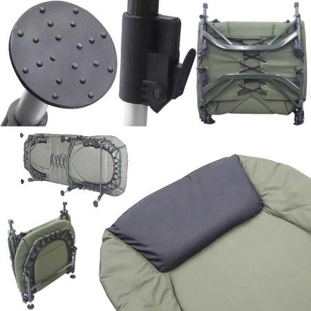 Arrival Reinforced footpads Camping Equipment Bed Folding Bed Camping Cot 
