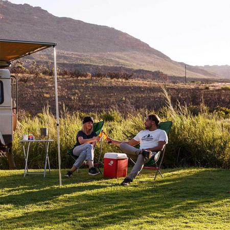 Aluminium Beach Chair Folding Camping High Back Lightweight Chair with Carry Bag for Outdoor Hiking Backpacking 