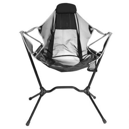 Amazon Hot Sales Portable Foldable Rocking Chair Swing Recliner Relaxing Swing Comfortable backrest for Outdoor