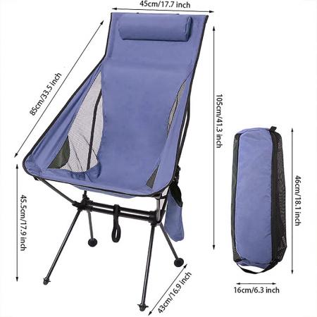 Hotsales ultralight folding beach chair outdoor with carry bag 