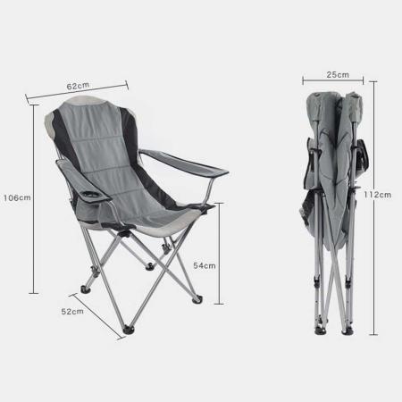Lightweight folding beach camp chair with carry bag easy to carry 