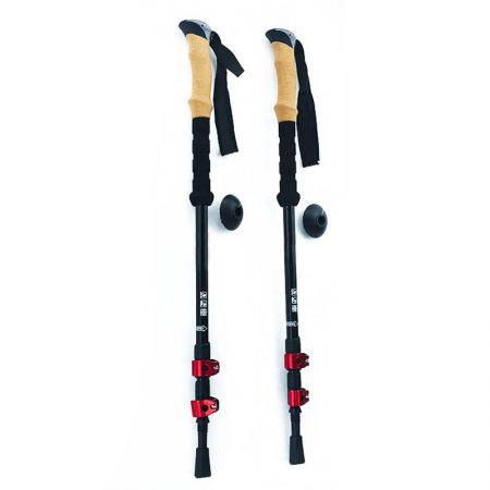Nordic Walking Trekking Poles Walking Trekking Poles 2 Pack Quick Lock System Telescopic Ultralight for Hiking Camping Mountaining Backpacking Walking 