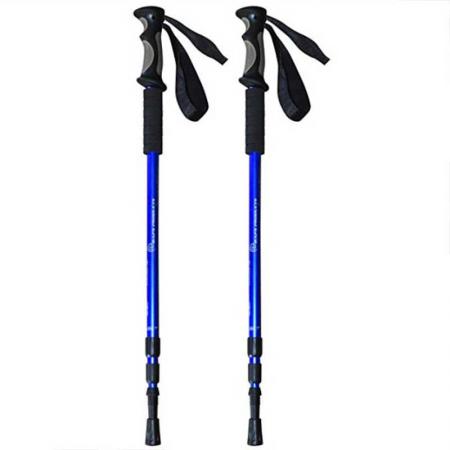 Telescopic Collapsible Walking Trekking Poles for Hiking Camping 