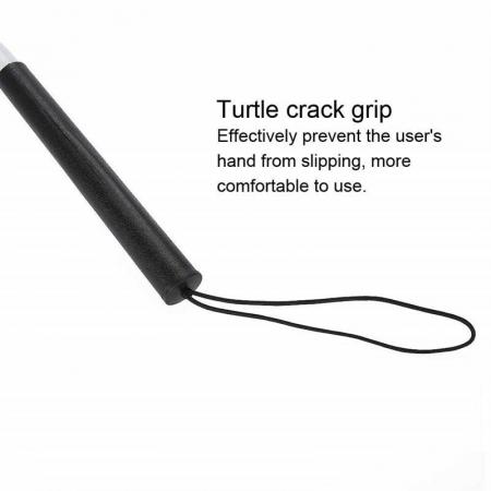 Collapsible Folding Blind Cane with Red Tip-49