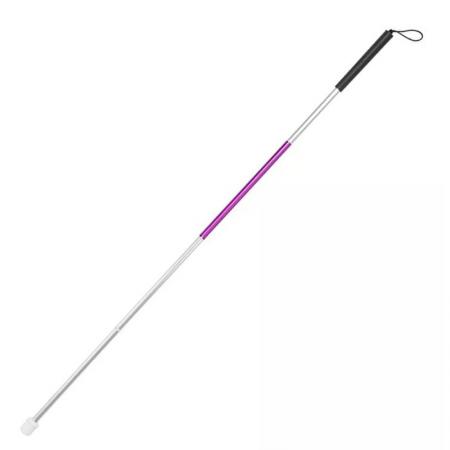 Blind Cane 7075 Collapsible Folding Blind Cane with Long White Stick for Walking