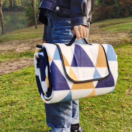 Picnic Blanket Camping Mat Outdoor Picnic Mat Waterproof Sandproof Beach Blanket Foldable Travel Blanket Portable Handy Mat Picnic Pack Tote 