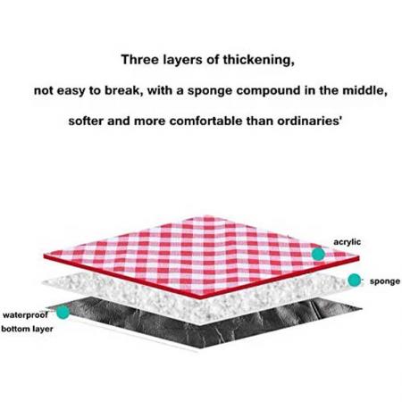 Extra Large Waterproof Sandproof Foldable Compact Beach Blanket