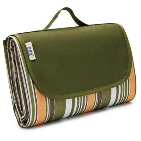 Outdoor Picnic Blanket Picnic Blanket Striped Handy Beach Mat Sandproof and Waterproof for Picnic Beaches 