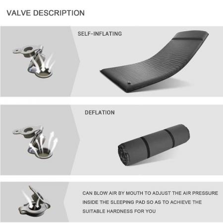 Hot Sales Camping Mat Self Inflating Sleeping Pad Ultralight Mat For Backpacking and Camping