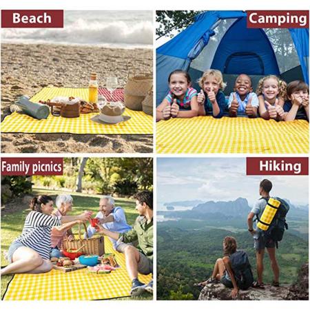 Extra Large Picnic Blanket  Waterproof,Great for Beach Camping 