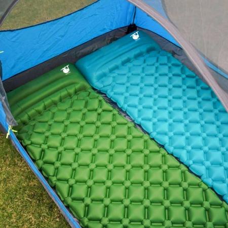 Custom Sleeping Pad Camping Mat Inflatable Air Mattress for Adults and Kids Lightweight Hiking Backpacking Outdoor 