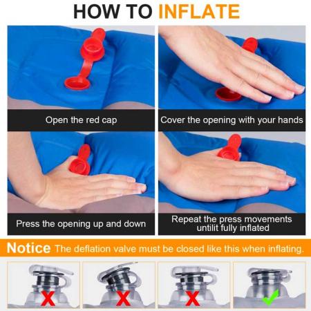 Compact Ultralight Waterproof Camping Air Mattress for Backpacking 