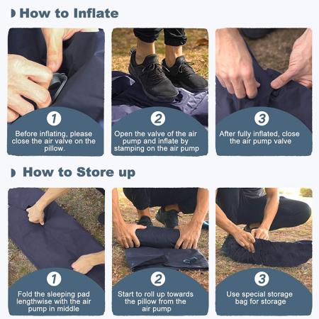 Lightweight Backpacking Mat for Hiking Travel Camping 