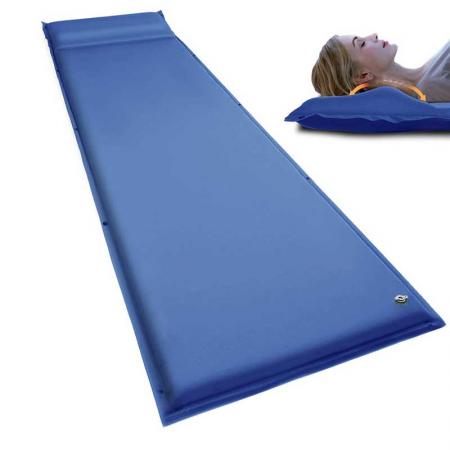 Sleeping Mat Self Inflating Sleeping Pad No Pump or Lung Power Required Compact Ultralight Mat For Backpacking and Camping