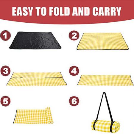 Extra Large Picnic Blanket  Waterproof,Great for Beach Camping 