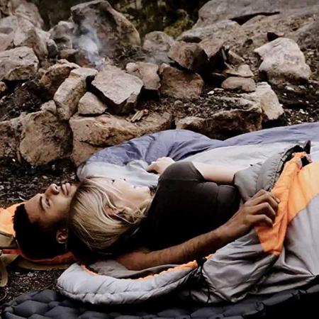 Sleeping Pad Ultralight Backpacking Air Mattress with Carrying Bag for Hiking Traveling Outdoor Activities 