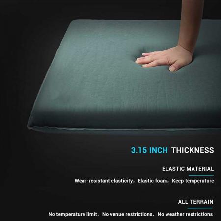 Self Inflating Sleeping Pad No Pump or Lung Power Required Ideal For Backpacking and Camping