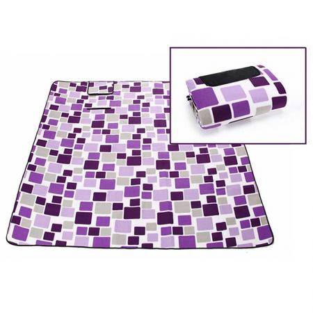 Three layers design luxury picnic blanket Outdoor Fabric Foldable picnic blanket custom Waterproof 