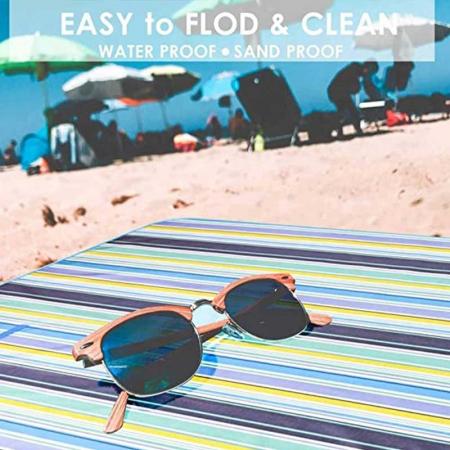 Foldable three layers design blanket picnic Picnic Matte Outdoor Waterproof bohemian picnic blanket