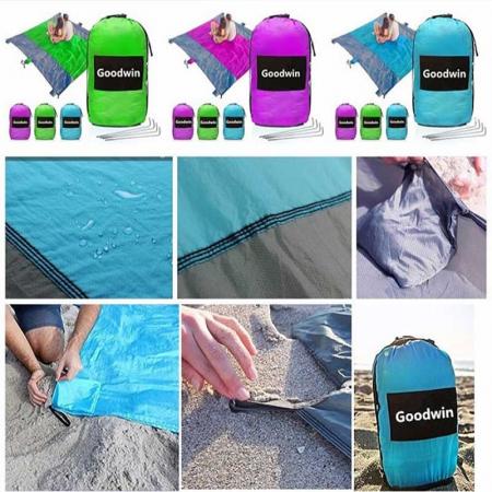 Sandproof Waterproof Picnic Mat For Hiking Park Travel 