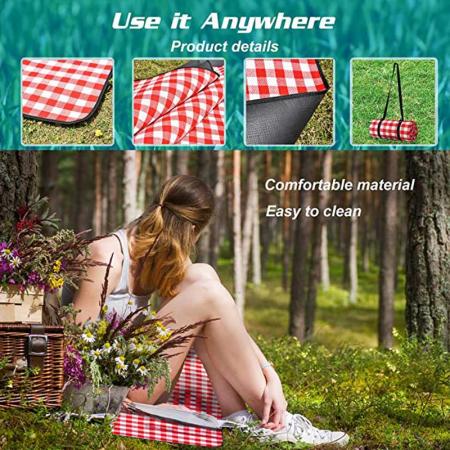 Extra Large Picnic Blanket Waterproof,Great for Beach Camping
