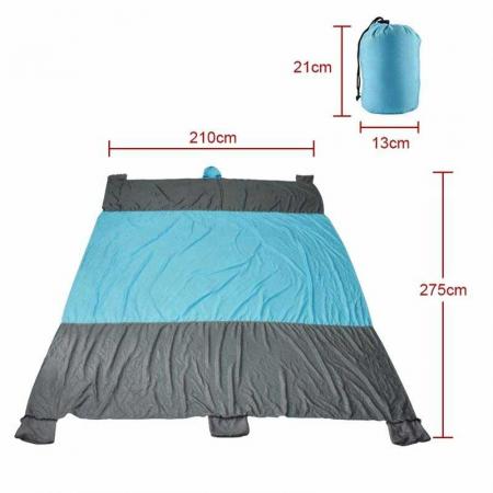 Sandproof Waterproof Picnic Mat For Hiking Park Travel 