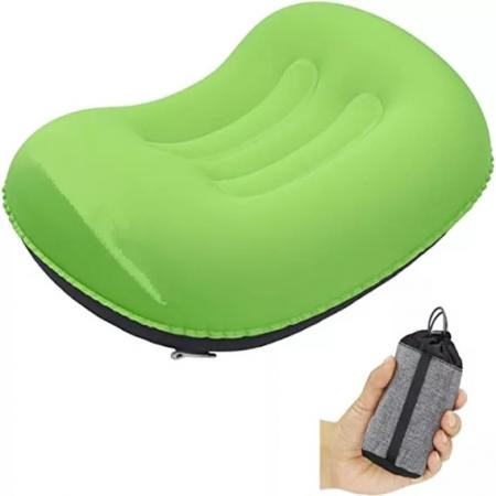 Lightweight Travel Air Pillow Ultralight Ergonomic Pillow Portable for Airplanes 