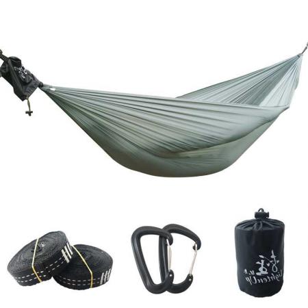 High Quality Outdoors Backpacking Survival or Travel Single Parachute Hammocks Ultralight Hammock