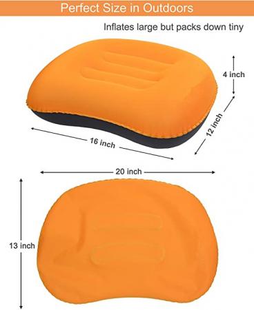 Ultralight  Compact Inflatable Pillow Camping Travel 