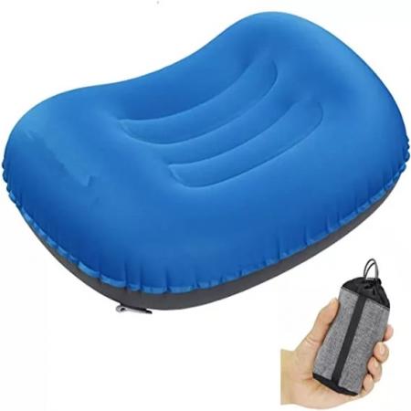 Compressible Comfortable Ergonomic Inflating Pillows for Neck & Lumbar Support 