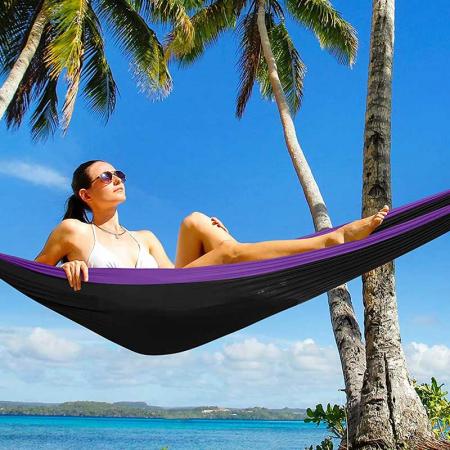 Parachute Nylon Hammock Camping Outdoor Hammock with Accessories for Outdoor 