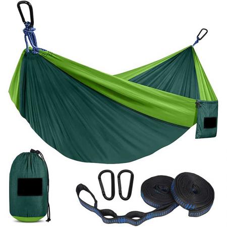 Hot Sales Travel Hammock Camping Outdoor Hammock with Tree Straps for Outdoor 