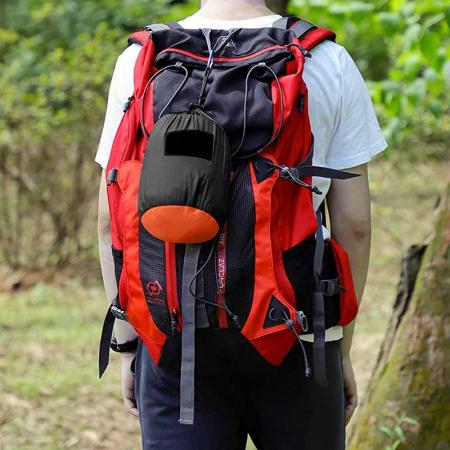 Foldable Hammock Camping Nylon Hammock with Tree Straps and Carabiners for Outdoor 