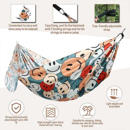 Hammock Camping Hammocks Portable Hammock Kids Hammock Outdoor Double Backpacking Hammocks for Outside Outdoor Camping Hammock 