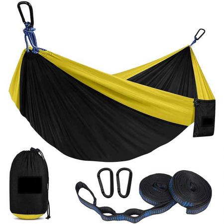 Outdoor Portable Single Camping Hammock WIth Accessories