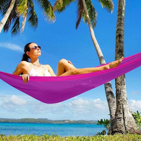 Outdoor Camping Hammock for Indoor, Hiking, Camping 
